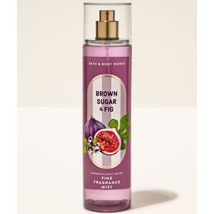 Bath & Body Works Brown Sugar & Fig Fine Fragrance Body Mist 8oz NEW Rare